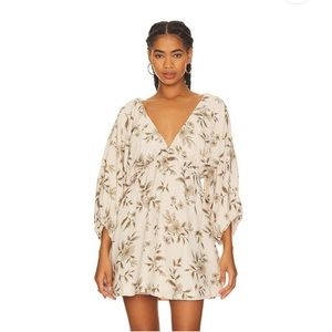 Free People Portia Printed Mini Dress